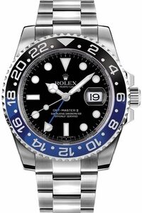 Rolex GMT-Master II Batman 40mm Men's Watch 116710BLNR-0002