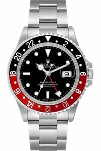 Rolex GMT-Master II Coke Black Dial Men's Watch 16710