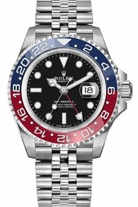 Rolex GMT-Master II Pepsi Oystersteel Jubilee Men's Watch 126710BLRO-0001