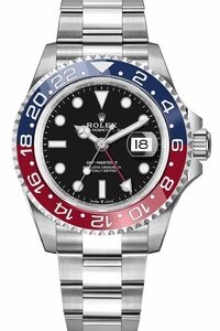 Rolex GMT-Master II Pepsi Oystersteel Men's Luxury Watch 126710BLRO-0002